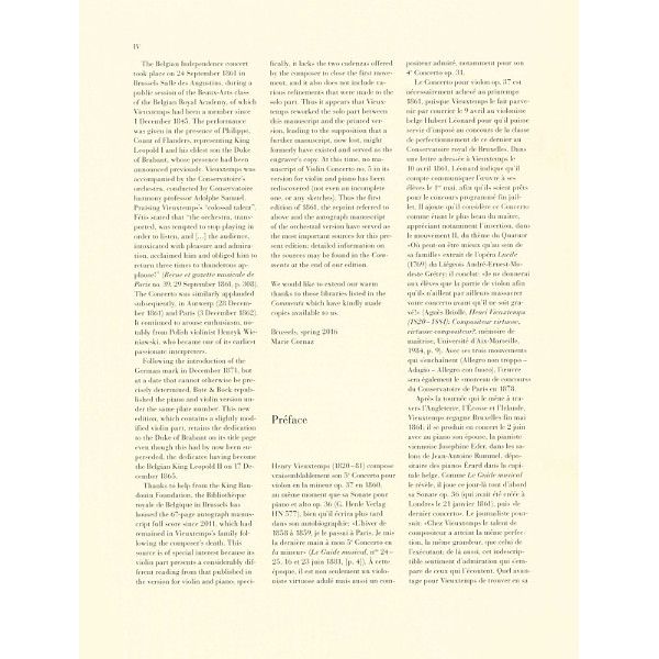 Henle Verlag Vieuxtemps Violinkonzert Nr. 5