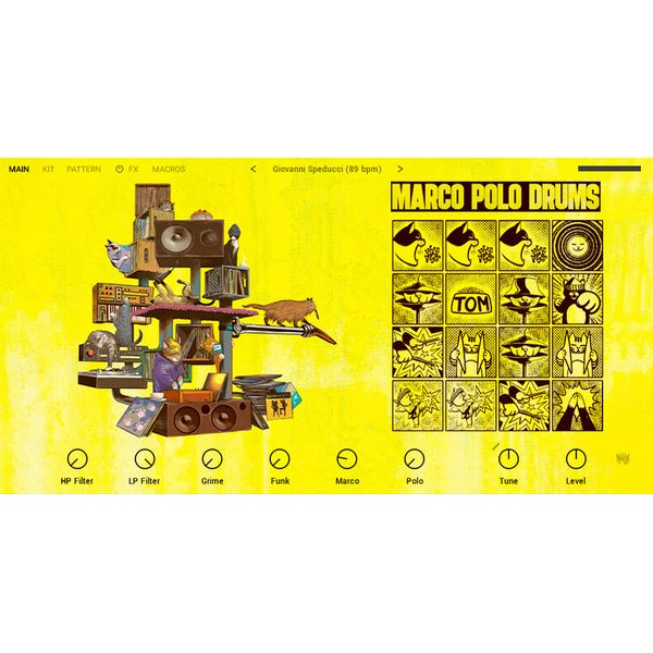 Native Instruments Marco Polo Drums