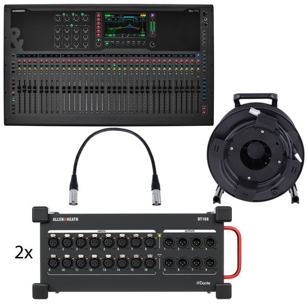 Allen & Heath QU-7D Stagebox Bundle