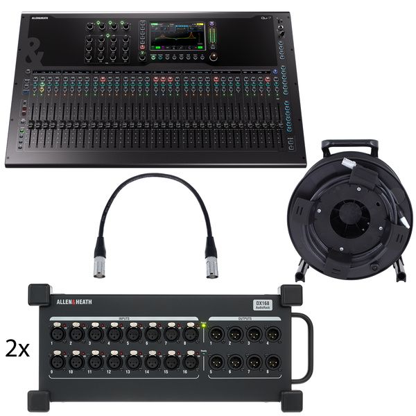 Allen & Heath QU-7 Stagebox Bundle