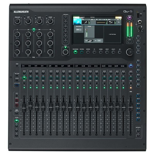 Allen & Heath QU-5 Case Bundle
