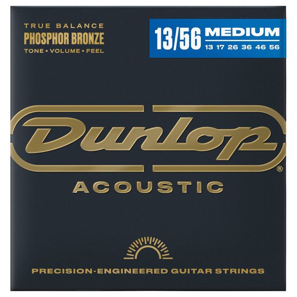 Dunlop Ph/Bronze Acoustic Set 13-56