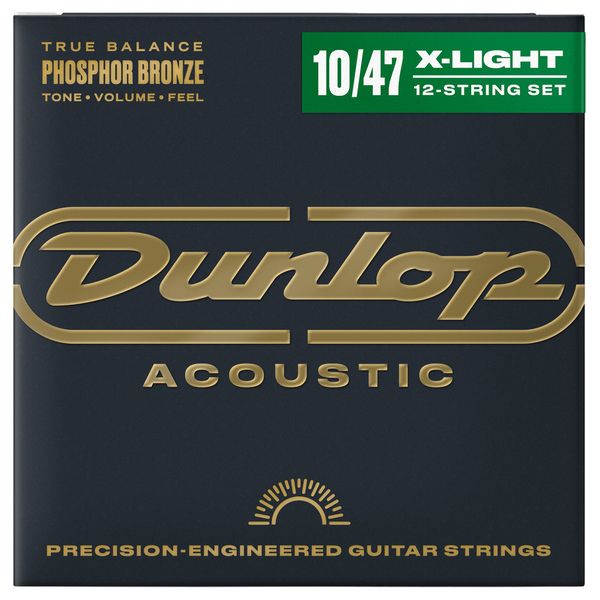 Dunlop Ph/Bronze Acou. 12-Set 10/47