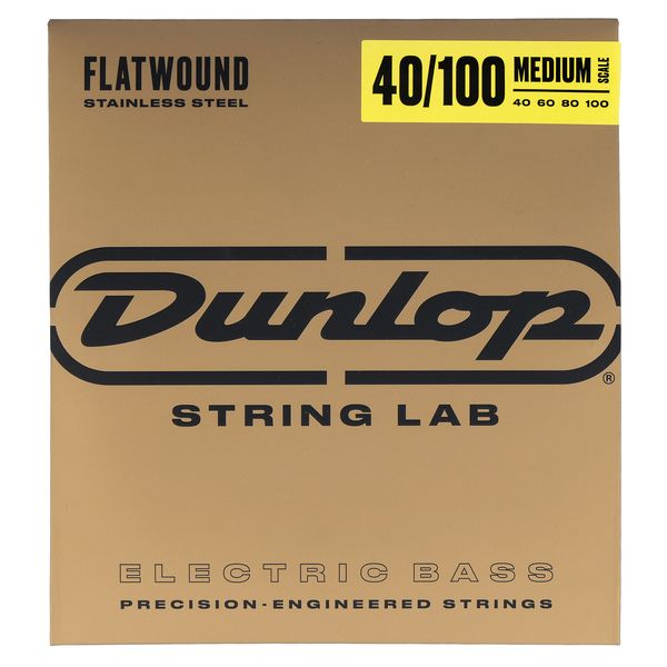 Dunlop FW Bass 4st 40-100 SS Medium