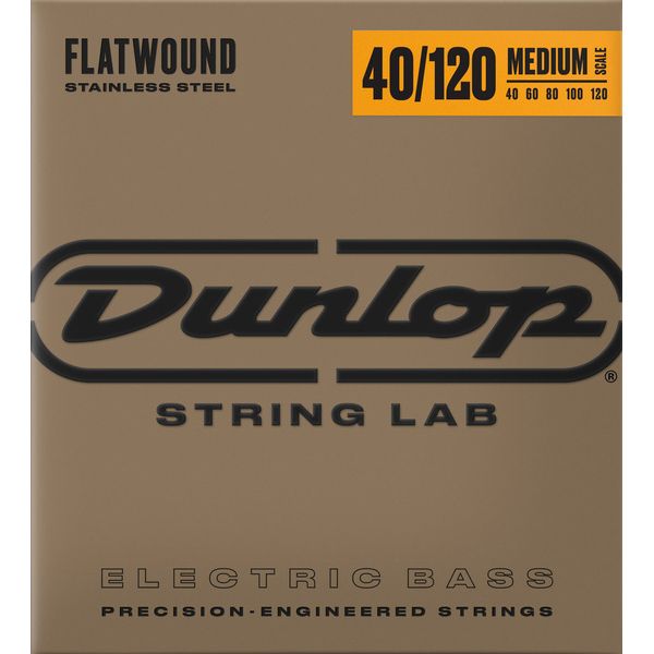 Dunlop FW Bass 5st 40-120 SS Medium