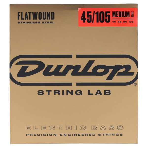 Dunlop FW Bass 4st 45-105 SS Medium