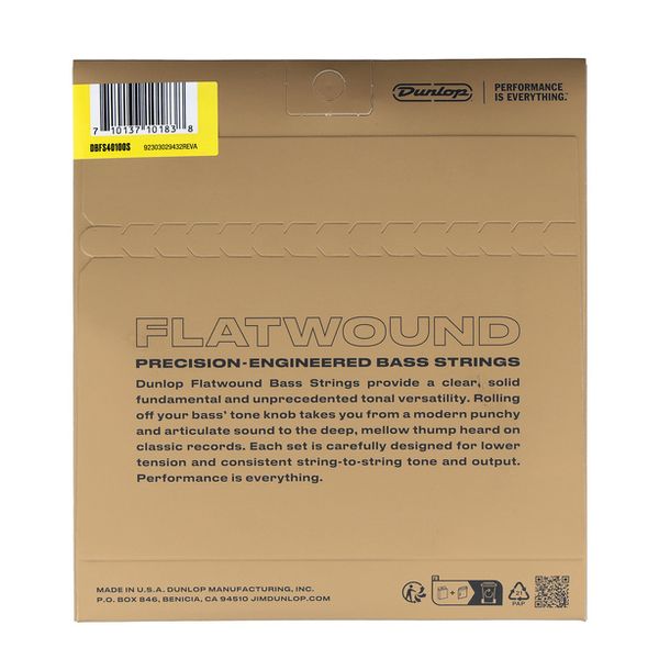 Dunlop FW Bass 4st 40-100 SS Short