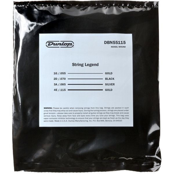 Dunlop Standard 55-115 Ni 4str L
