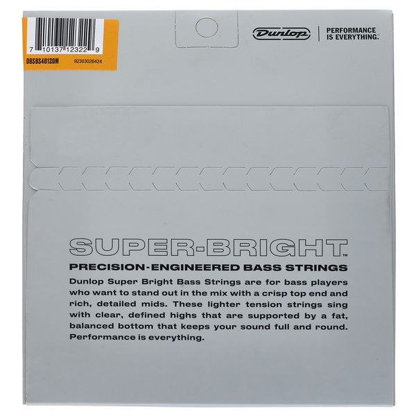 Dunlop Super Bright 40-120 SS 5str M