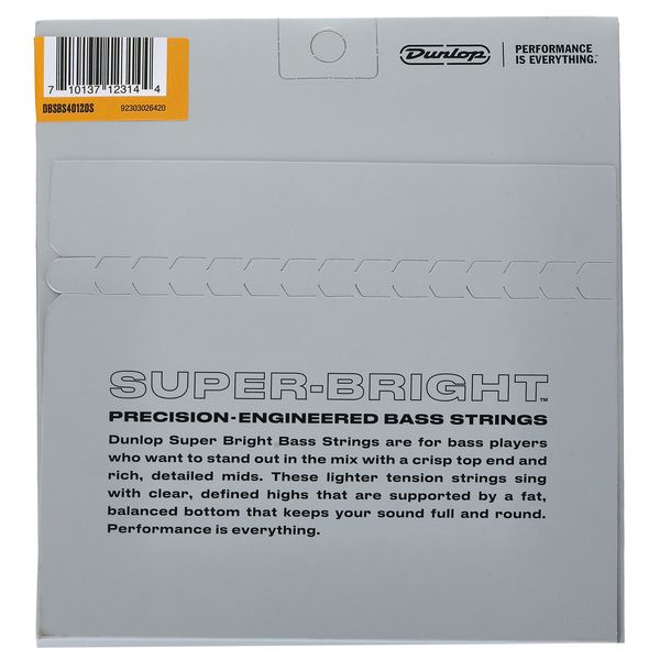 Dunlop Super Bright 40-120 SS 5str S