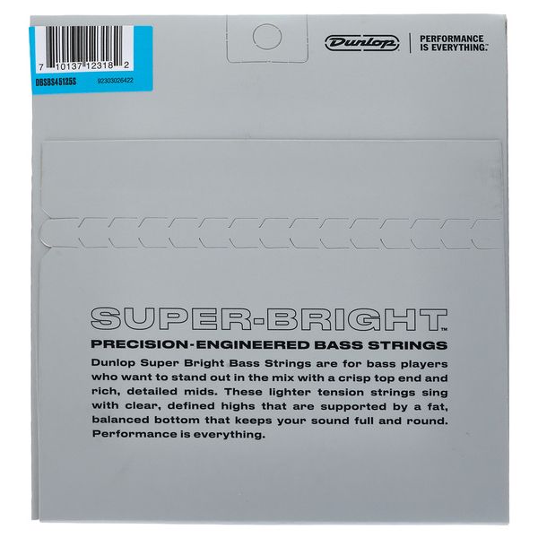 Dunlop Super Bright 45-125 SS 5str S