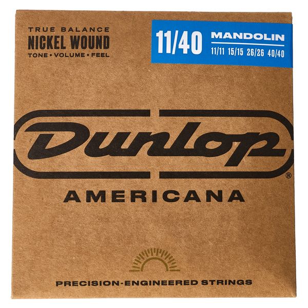 Dunlop Mandolin Set Ni 4str 11-40