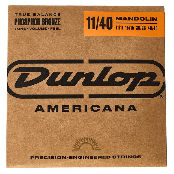 Dunlop Mandolin Set PH/B 4str 11-40