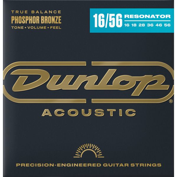 Dunlop Ph/Bronze Resonator Set 16-56