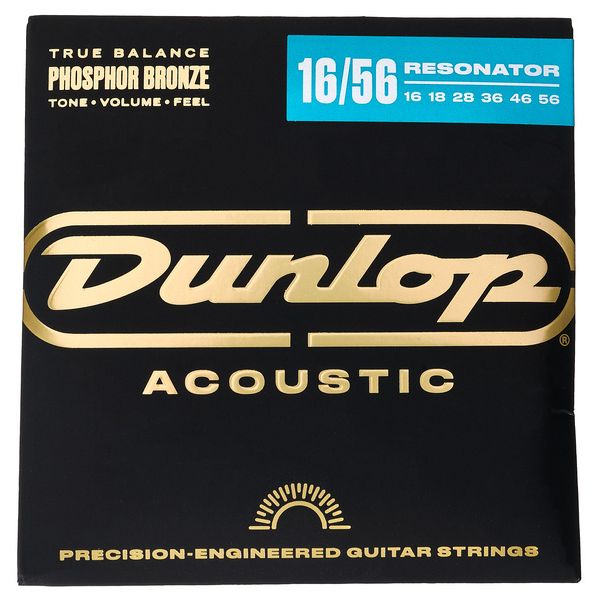 Dunlop Ph/Bronze Resonator Set 16-56