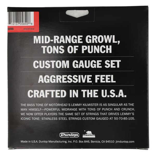 Dunlop Lemmy Bass Set 50-105 L