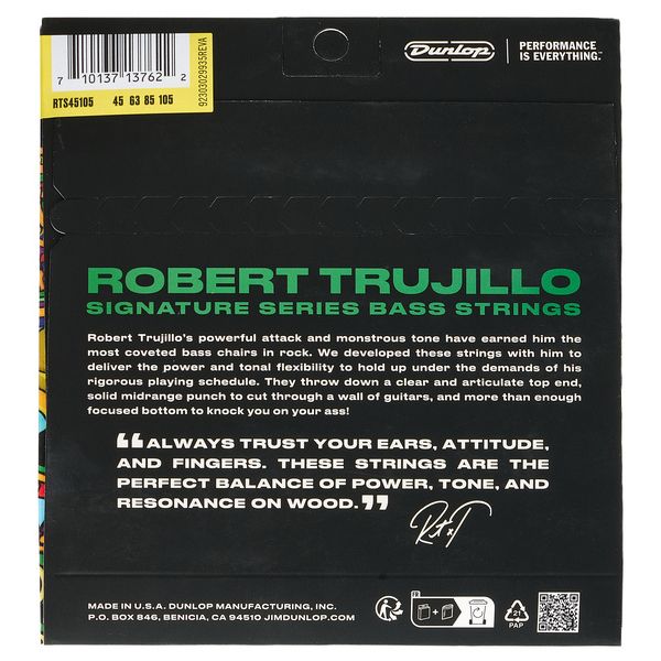 Dunlop Trujillo Bass SS 4st 45-105 L
