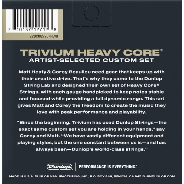 Dunlop Trivium El G 7st 10-63