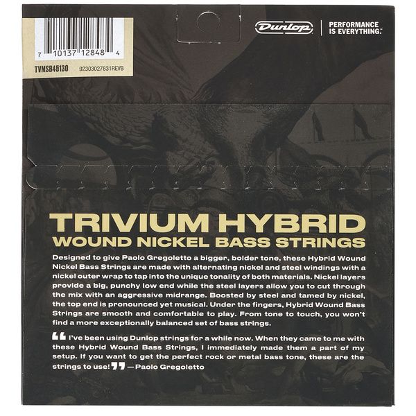 Dunlop Trivium Bass Set 5st 45-130 L