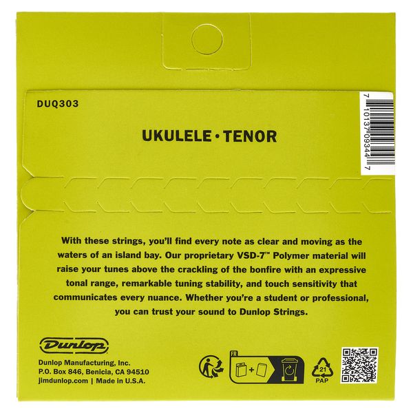 Dunlop Ukulele Tenor Set