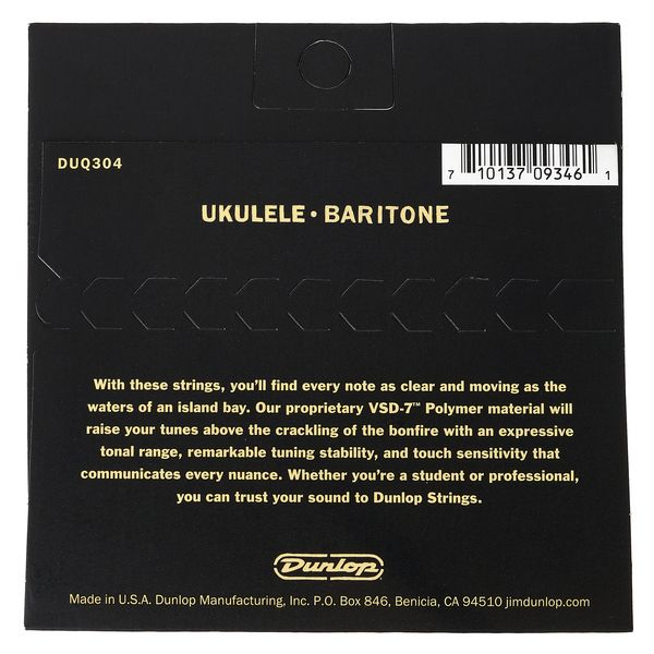 Dunlop Ukulele Baritone Set