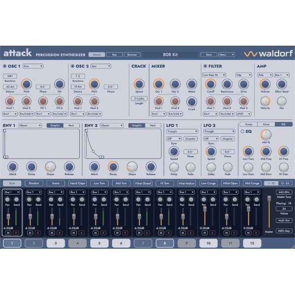 Waldorf Attack 3 UPG Wal. Edition 2 LE