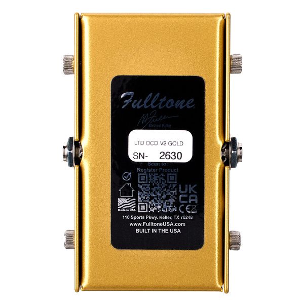 Fulltone OCD Overdrive V2 Gold LTD