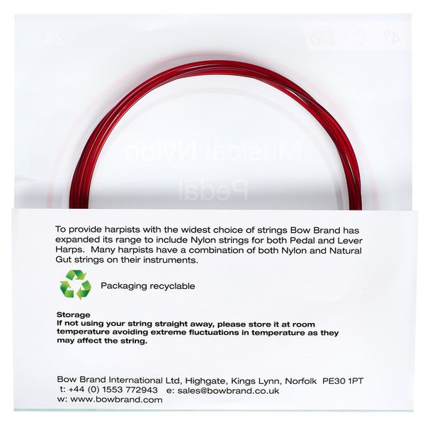 Bow Brand Pedal Artist Nylon 4th C No.24