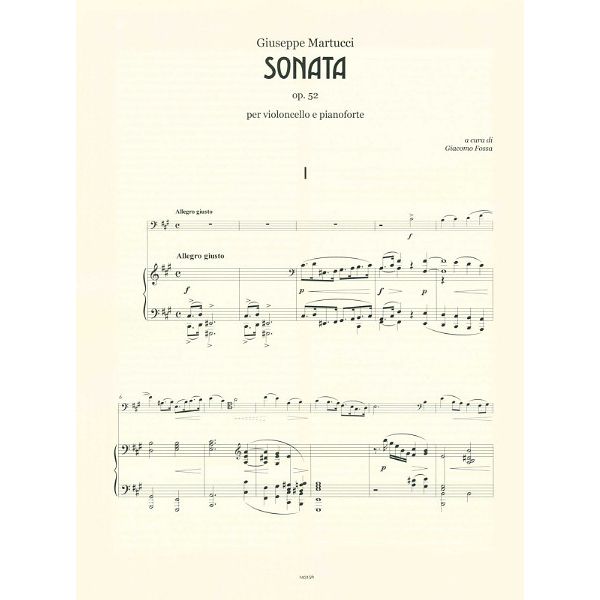 Ricordi Martucci Sonata op. 52