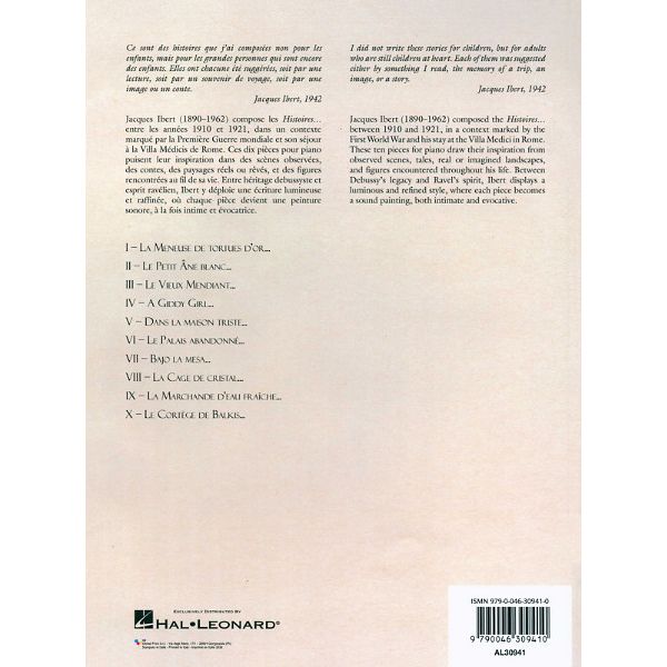 Alphonse Leduc Ibert Histoires