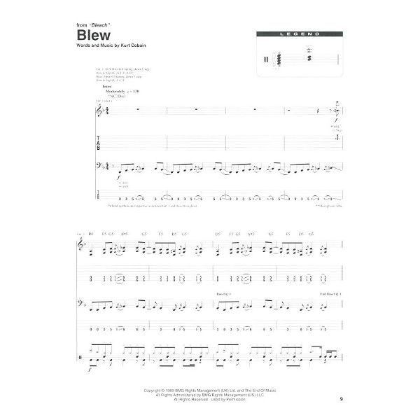 Hal Leonard Nirvana The Complete Scores