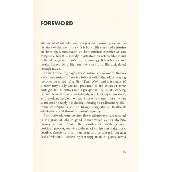 Omnibus Press The Sound of the Machine