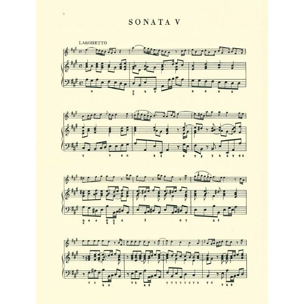 Bärenreiter Fesch Sechs Sonaten 2