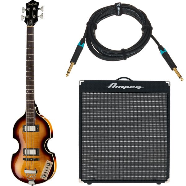 Harley Benton Beatbass VS Vintage Ser Bundle
