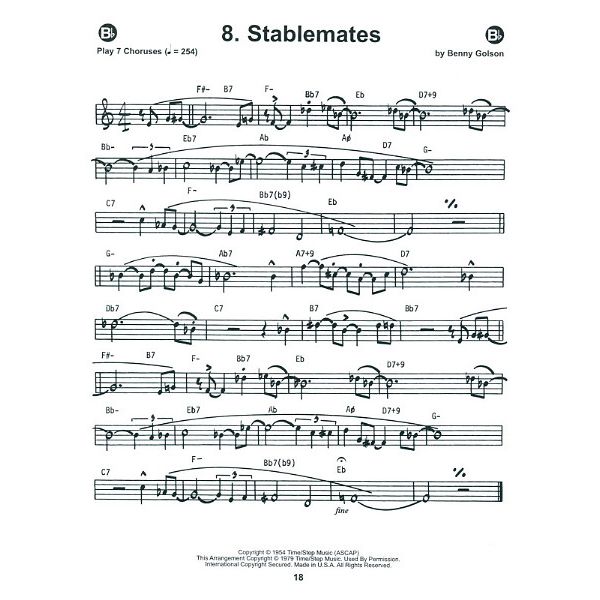 Jamey Aebersold Benny Golson