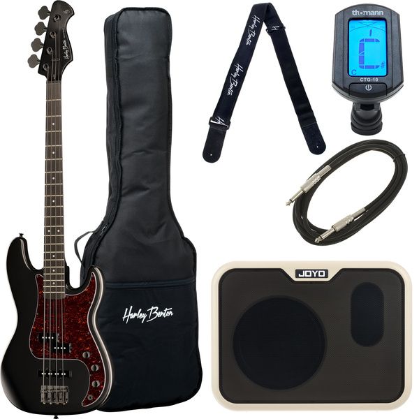 Harley Benton PJ-4 SBK Deluxe Series Bundle
