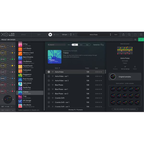 XLN Audio XO Expansion - Trance