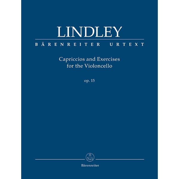 Bärenreiter Lindley Capriccios Cello op.15