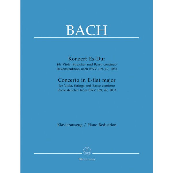 Bärenreiter Bach Violakonzert