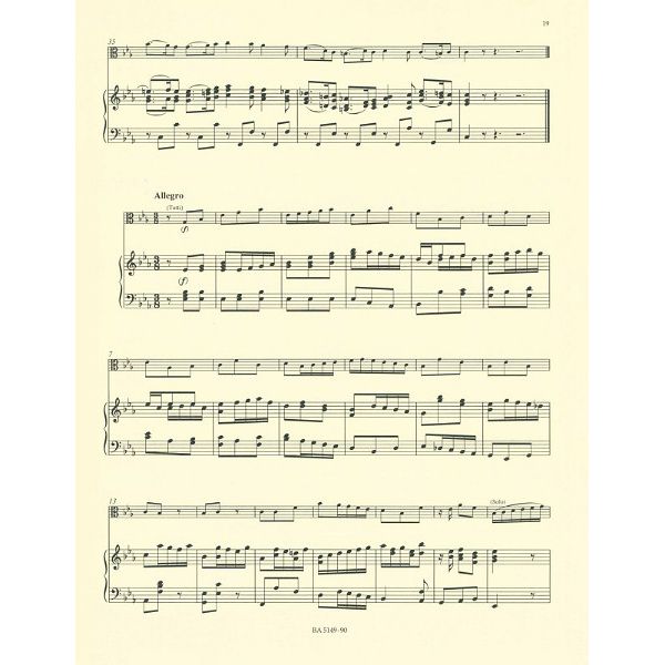 Bärenreiter Bach Violakonzert