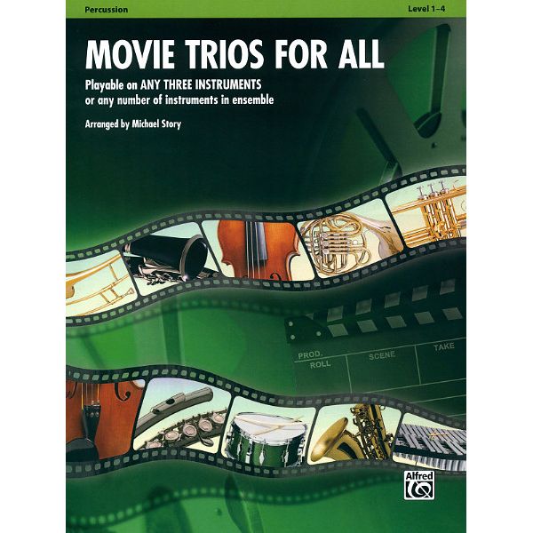 Alfred Music Publishing Movie Trios For All Percussion