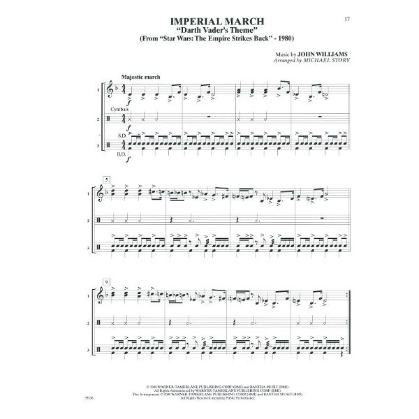 Alfred Music Publishing Movie Trios For All Percussion