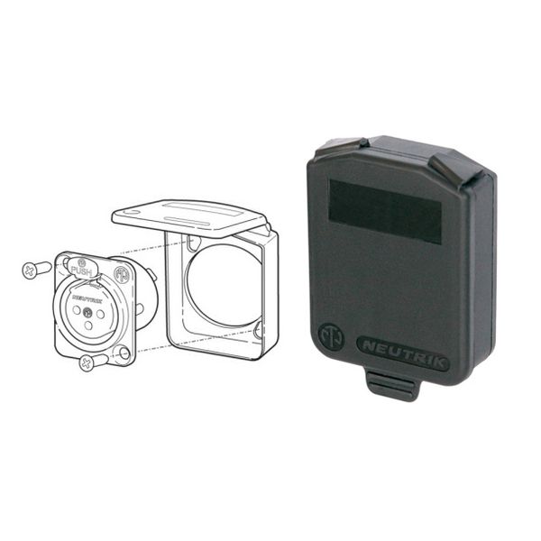 Neutrik SCDX - Black 10x