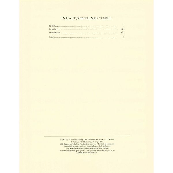 Bärenreiter Franck Sonate Viola