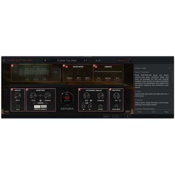 Arturia Pitch Shifter-910