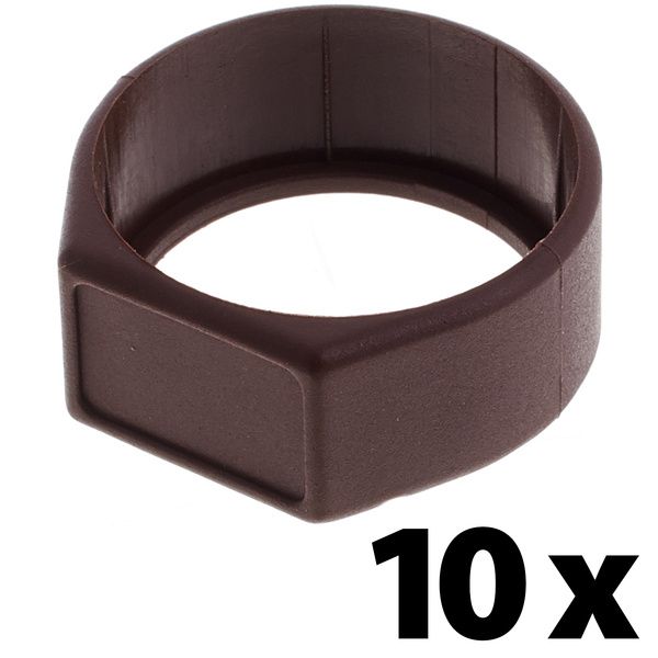 Neutrik XCR Ring Brown 10x