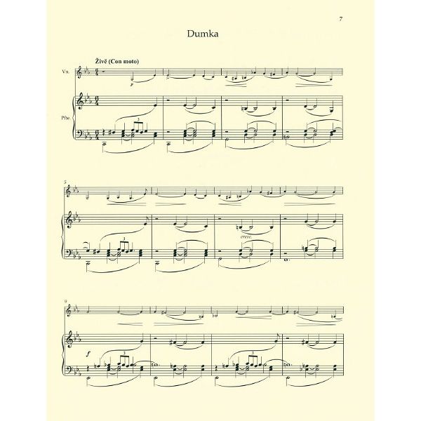 Bärenreiter Janácek Werke for Violin