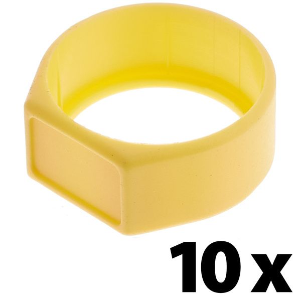 Neutrik XCR Ring Yellow 10x