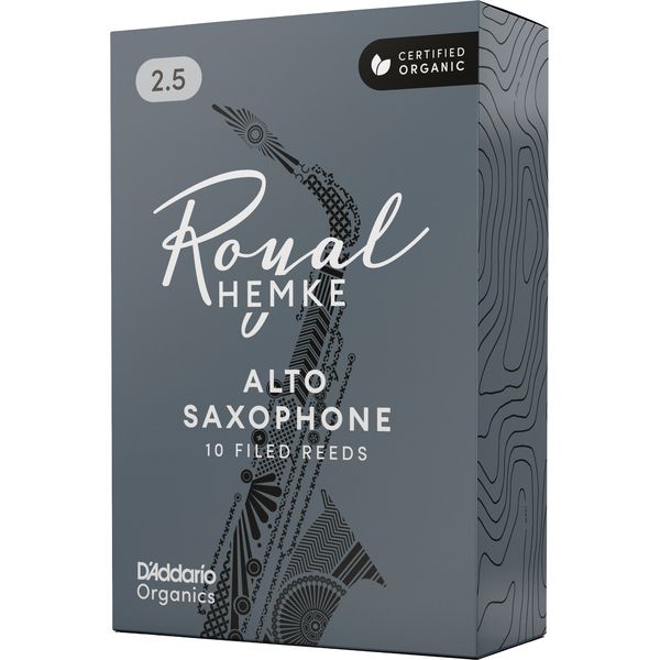 DAddario Woodwinds Royal Hemke Organic ALT 2.5