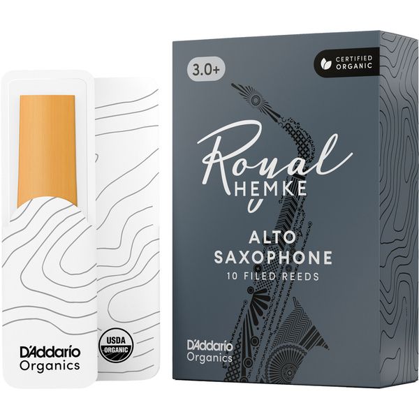 DAddario Woodwinds Royal Hemke Organic ALT 3.0+